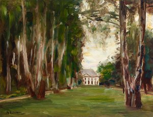 Wannsee Garden with Villa by Max Liebermann