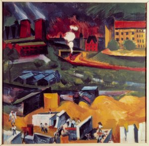 View of Schmargendorf by Max Pechstein