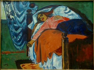 The Resting One by Max Pechstein
