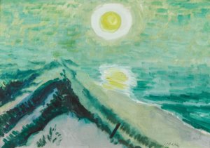 Sea Fog by Max Pechstein