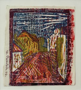 Street by Max Pechstein