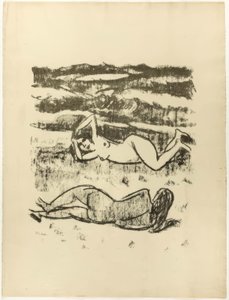 Two Reclining Women, from The Samland Ode