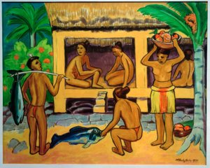 In Front of the Palau House