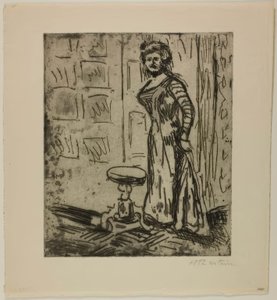 Woman in a Doorway by Max Pechstein