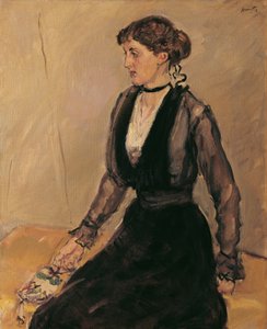 Miss Eva Steinbarth by Max Slevogt
