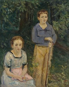 Nina and Wolfgang Slevogt by Max Slevogt