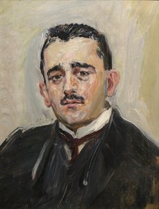 Portrait of Bruno Cassirer by Max Slevogt