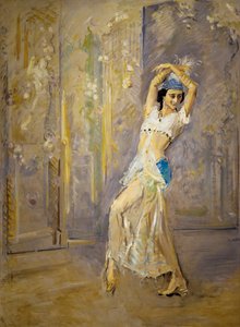 The Dancer Pavlova by Max Slevogt