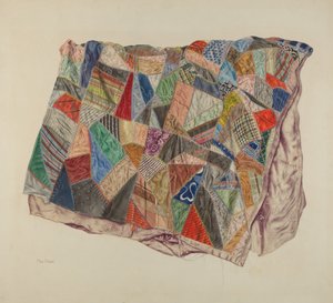 Patchwork Quilt by Max Unger
