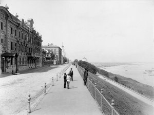 Strelka, confluence of the Volga and Oka rivers, Nizhny Novgorod, Russia