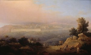 Jerusalem by Maxim Nikiphorovich Vorobyev