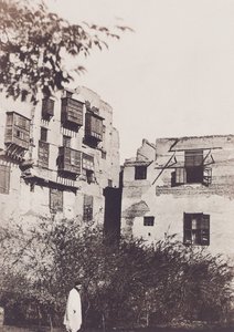 Cairo, House and Garden in the French Quarter, with Gustave Flaubert by Maxime Du Camp