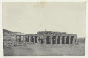 Gournah, Tomb of Osymandias; Thebes, plate 58 from the album "Egypt, Nubia, Palestine and Syria" (1852)