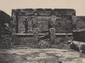 Grand Temple of Dendera, Upper Egypt by Maxime Du Camp