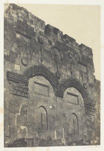 Jerusalem, Golden Gate (Bab-El-Daharieh); Palestine by Maxime Du Camp