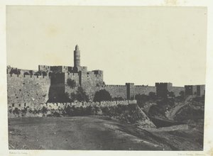 Jerusalem, Western Part of the Walls, Palestine