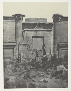 Medinet-Habu, Propylaea of the Thutmoseum; Thebes