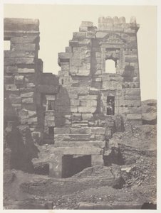 Medinet-Habou, Northern Facade of the Gynaeceum of Ramses-Miamun; Thebes