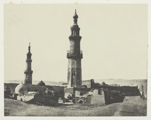 Mosque of Aly-Bey, Girgeh, Upper Egypt, plate 15 from the album "Egypt, Nubia, Palestine and Syria" (1852) by Maxime Du Camp