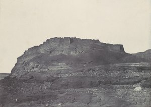 Nubia. Fortress of Ibrym Ancient Premmis. View Taken from the South, 1850