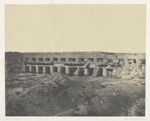Palace of Karnak, Private Apartments of the Palace, Promenade of Thutmose III; Thebes