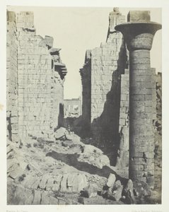 Palace of Karnak, Court of the Bubastites and Main Entrance of the Hypostyle Hall, Thebes