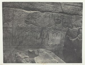 Palais de Karnak, Sculptures Extérieures du Sanctuaire de Granit, Thèbes