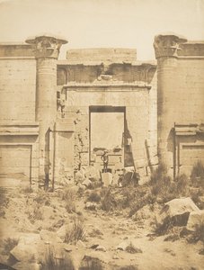 Propylaea of the Thutmoseum, at Medinet-Habou Thebes, 1849-50