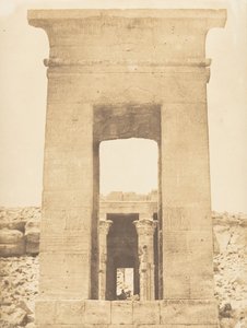 Propylon du Temple de Dandour Tropique du Cancer, April 1850