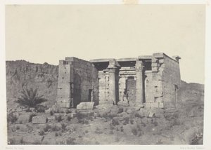 Temple of Tafeh (Ancient Taphis), Nubia by Maxime Du Camp