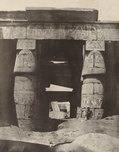 Thebes: Karnak, Portico of the Temple of Khons