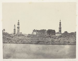 General View, Girgeh, Upper Egypt by Maxime Du Camp
