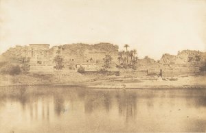 General view of the island of Philae, taken from the East, 1849-50