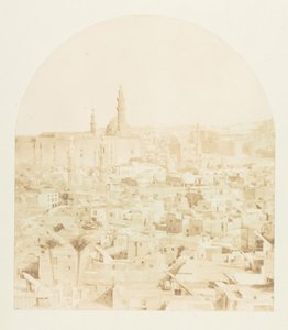 General View of Cairo, from the Tegloun Mosque, December 1849-January 1850