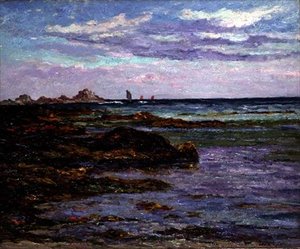 Coast of Brittany, c.1910 by Maxime Emile Louis Maufra