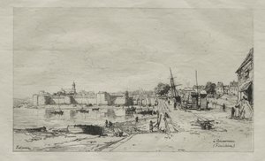 At Concarneau (Finistère) by Maxime Lalanne
