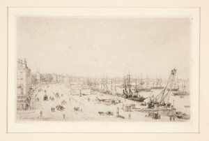 Bordeaux, Quai des Chartrons by Maxime Lalanne