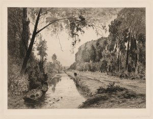 The Canal at Pont-Saint-Maxence