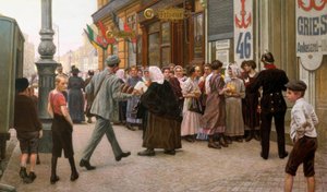 Anker Bread Sale in the 3rd District in Vienna by Maximilian Lenz