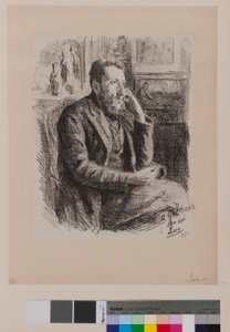 To Georges Lecomte by Maximilien Luce