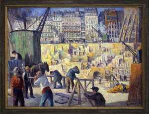 Construction Site in Paris