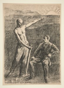 Tribute to Colonel Pecquart by Maximilien Luce