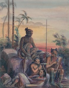 Inhabitants of the Marquesas Islands
