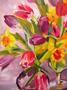 Bright Spring Flowers