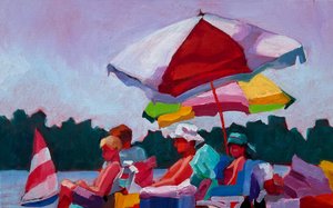 Lakeside Summer Fun by Maxine Shore