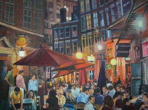 Lively City Night