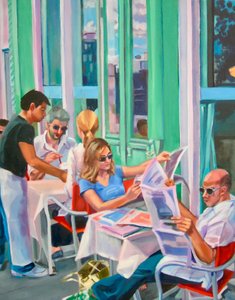 Outdoor Cafe Life