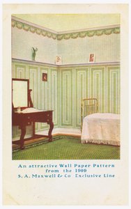 Postcard, Trade Card Advertisement by Maxwell and Co. S.A.