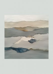 Muted Mountain Layers