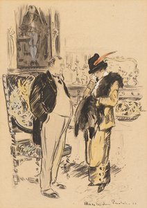 Woman and Man by May Wilson Preston